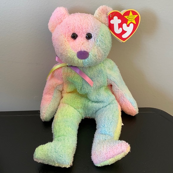 $5 SALE—Ty Groovy the Beanie Baby Bear - Picture 1 of 6